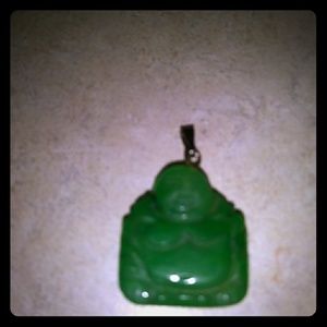 Authentic Jade/gold budda pendant